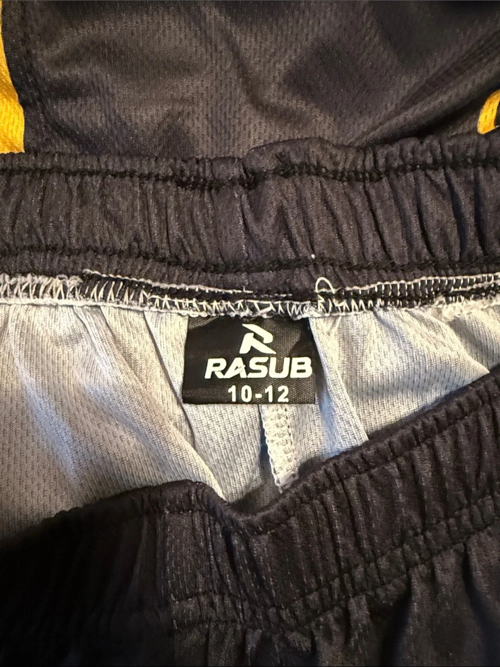 Size 8-10 Lakers Black & Gold Basketball Jerseys and shorts - 23 & 24